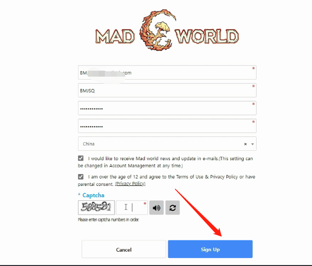 疯狂世界Mad World游戏官网入口/注册登录/新手教程/中文翻译