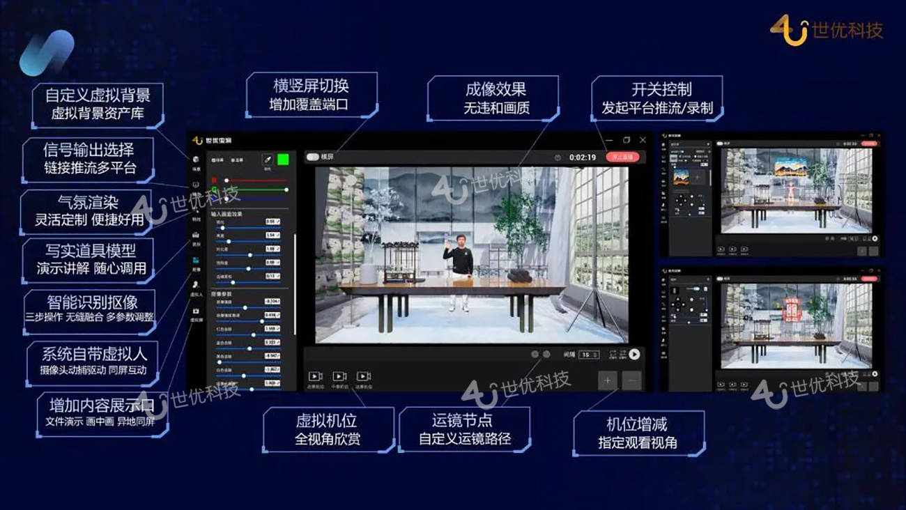 虚拟直播软件世优虫洞：助力企业打造沉浸式元宇宙虚拟直播活动