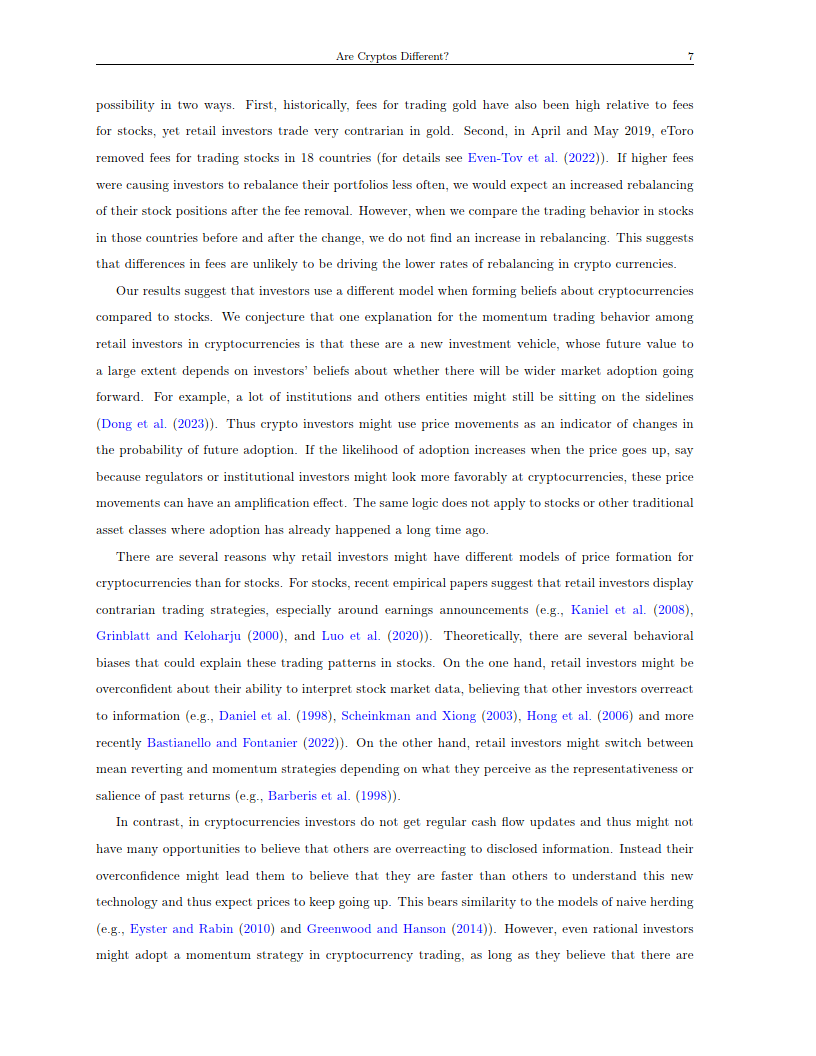 加密货币是否与众不同<strong></p>
<p>新型交易货币</strong>？来自零售交易的证据