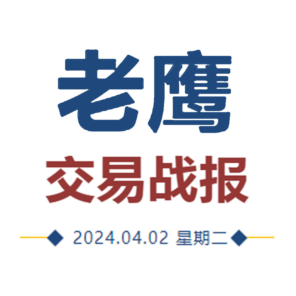 耐心等待本月的首个交易机会<strong></p>
<p>量化交易的本质</strong>！老鹰量化交易2024.04.02战报！