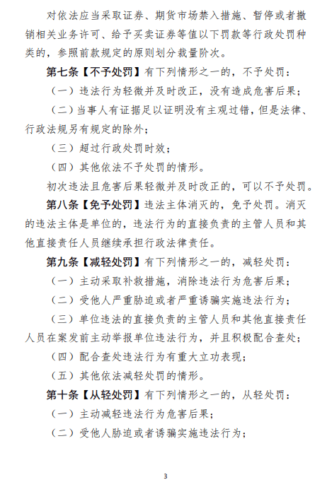 证监会征求意见：“严重损害资本市场投资者、交易者权益<strong></p>
<p>权益交易</strong>，影响恶劣”等情形从重处罚