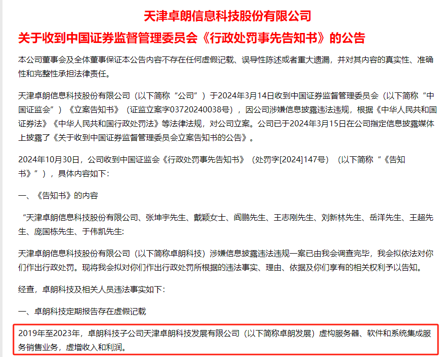 连续5年造假！这只A股<strong></p>
<p>人为软件</strong>，面临强制退市！