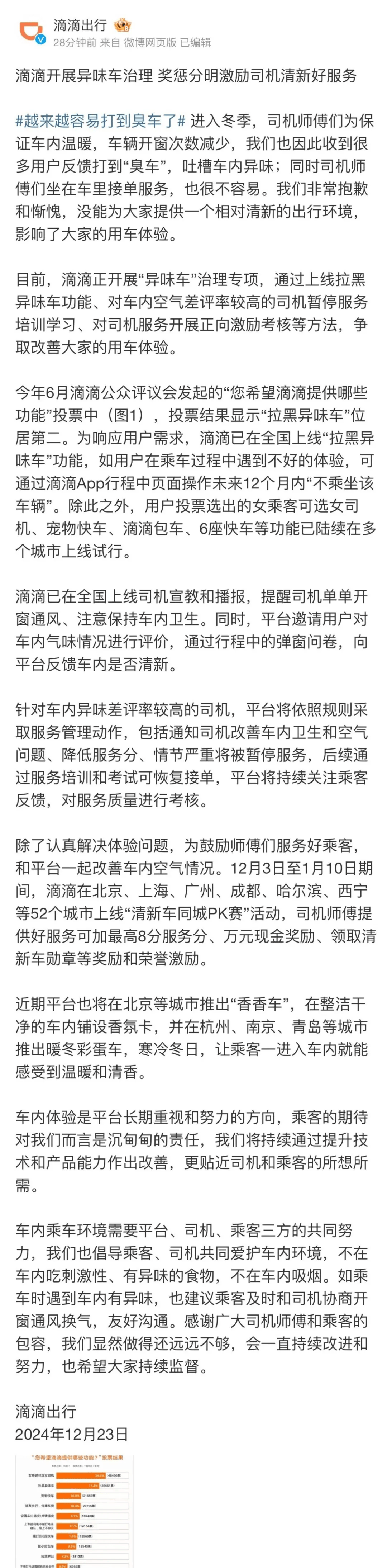 滴滴就“打到臭车”致歉：正开展“异味车”治理<strong></p>
<p>比特币概念股</strong>，拉黑功能上线