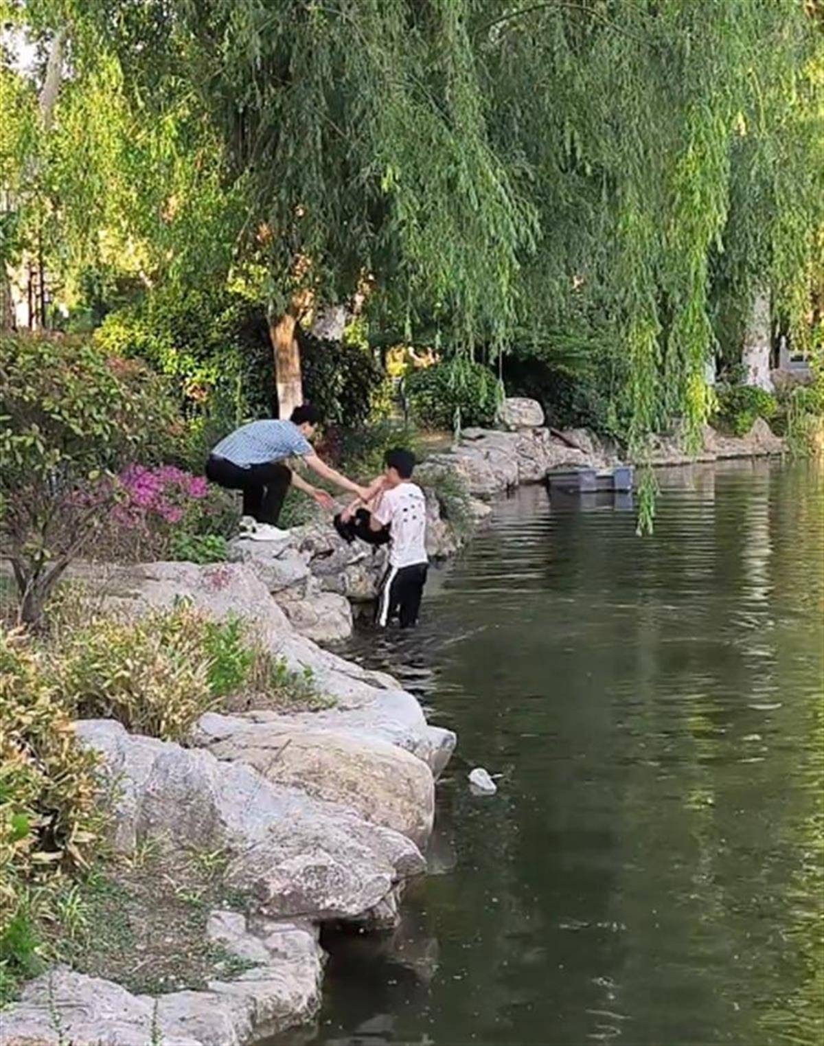 徐州一女童落水被救起<strong></p>
<p>山原油</strong>，家长赶来先责怪孩子，救人者：家长当时吓坏了，后来已道谢