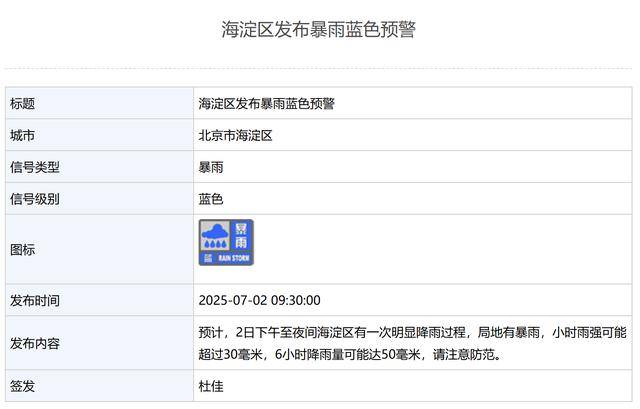 局地有暴雨<strong></p>
<p>原油基金有哪些</strong>！北京3区发布暴雨蓝色预警