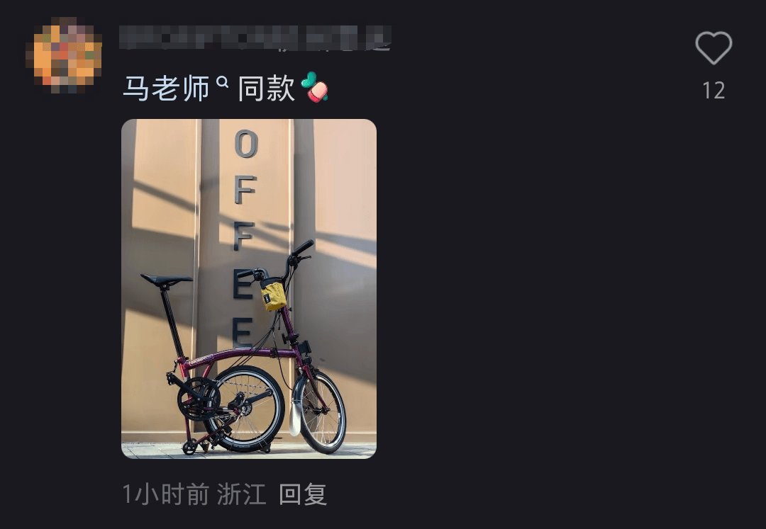 马云骑车夜游西湖<strong></p>
<p>存原油</strong>，网友晒同款自行车，售价1.85万元
