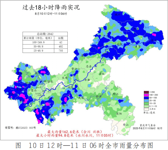昨天的雨有多大<strong></p>
<p>期货公司</strong>？重庆482个雨量站达暴雨