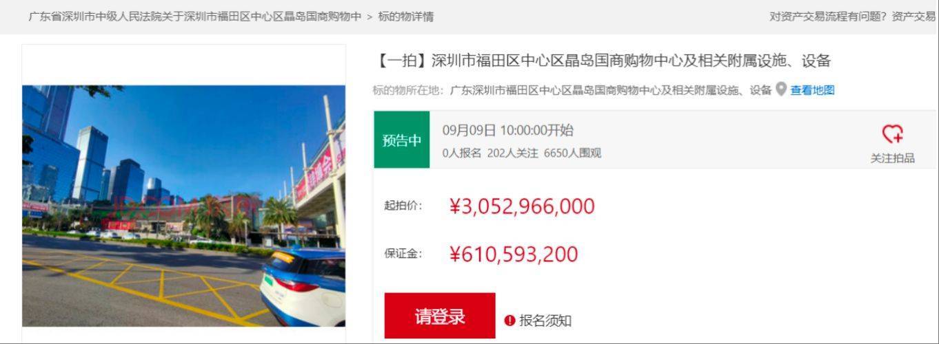 折价约30%<strong></p>
<p>俄罗斯原油产量</strong>，深圳知名商场皇庭广场30亿元起拍，土地使用年限还剩17年