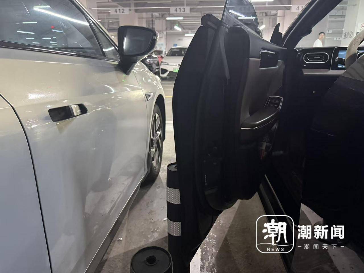 防了“开门杀”<strong></p>
<p>正规原油平台</strong>，却难了开车门？杭州西站网约车停车场软性护栏陷两难