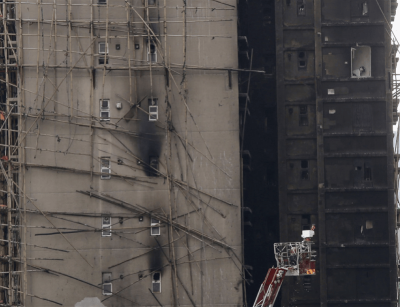 涉香港大埔火灾,27岁内地女子被港警拘捕