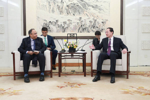 外交部副部长孙卫东礼节性会见印度外交部联秘高士