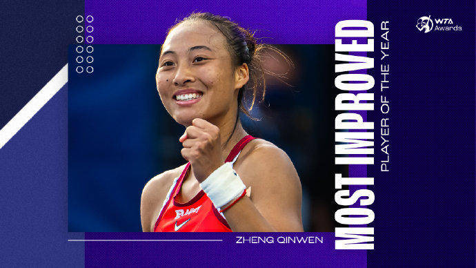 蝉联人气女王<strong></p>
<p>IPFS价格</strong>!郑钦文再次当选WTA最受欢迎单打球员