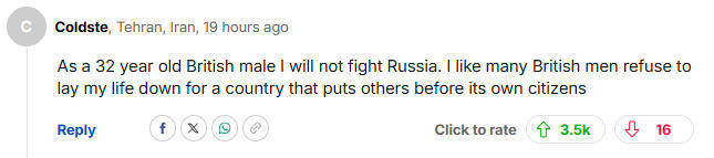 英国国防参谋长呼吁“准备牺牲儿女”<strong></p>
<p>虚拟货币交易</strong>，评论区大翻车